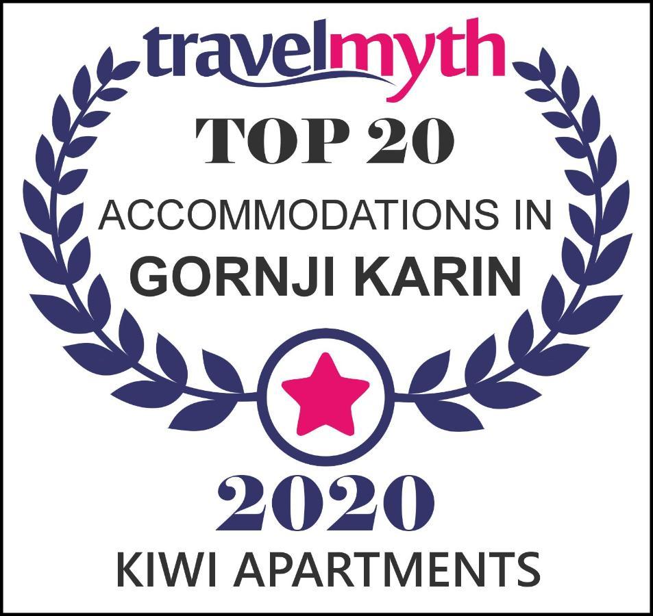 Kiwi Apartments Gornji Karin Exterior foto